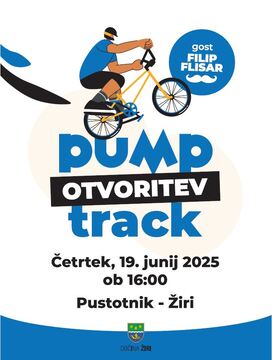 otvoritev pump tracka