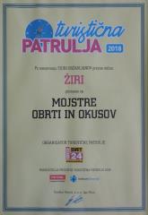 PRIZNANJE ZA MOJSTRE OBRTI IN OKUSOV