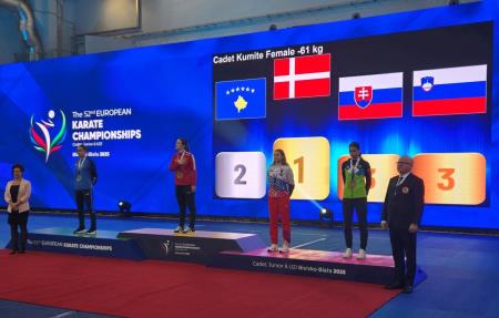 Lia na zmagovalnem odru