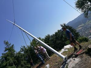 Postavljanje jamborja