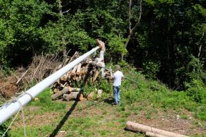 Postavljanje jamborja